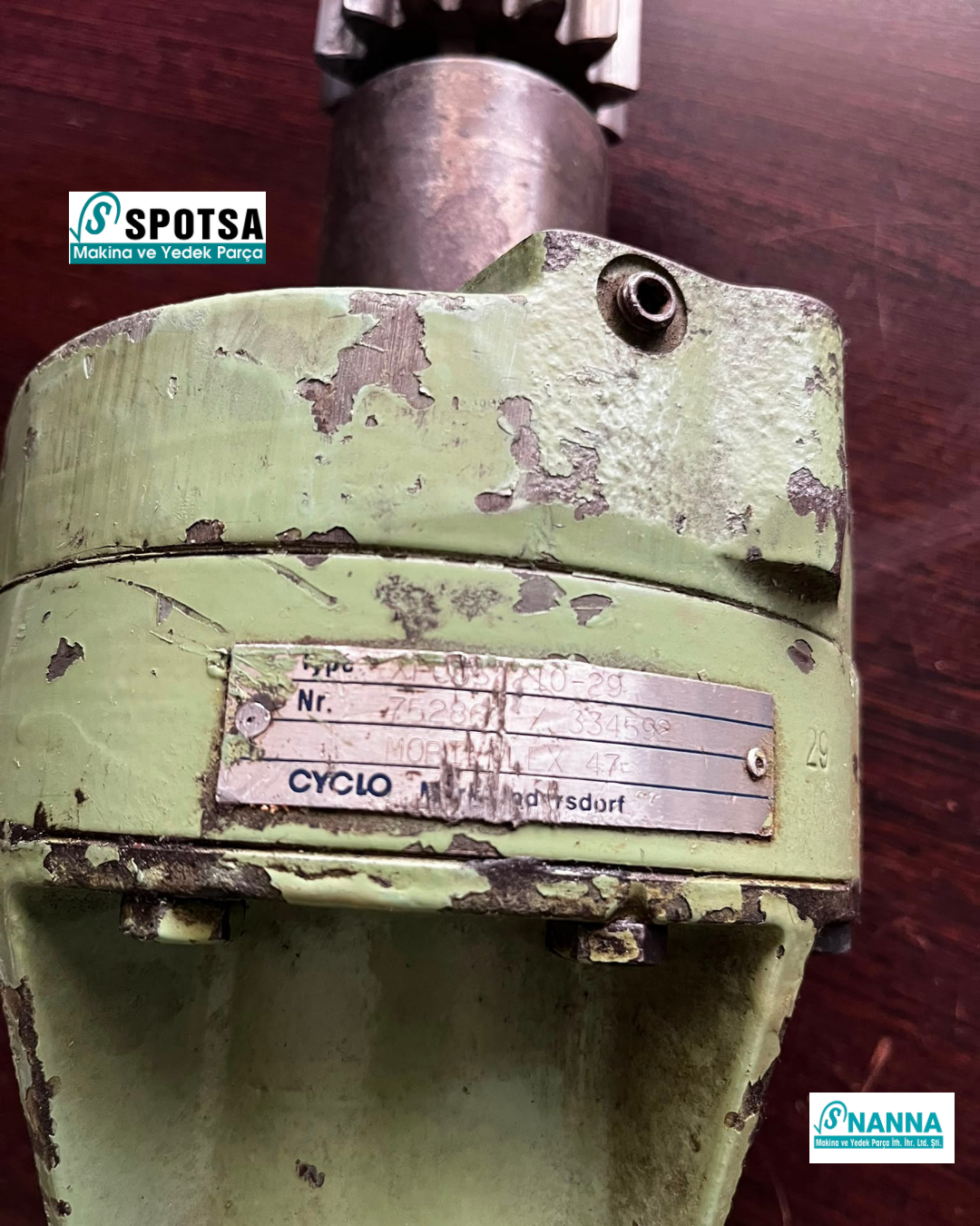 DORNİER REDÜKTÖRLÜ ROPER MOTOR SETİ KOMPLE